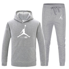 Load image into Gallery viewer, 23 JORDAN Autumn winter Hot Sale Men's Sets Hoodie+pants 2 Pieces Sets Casual Tracksuit Male Sportswear Gyms Fitness Sweatpants