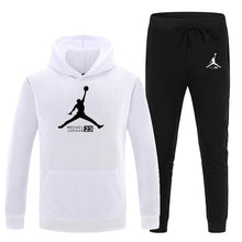 Load image into Gallery viewer, 23 JORDAN Autumn winter Hot Sale Men's Sets Hoodie+pants 2 Pieces Sets Casual Tracksuit Male Sportswear Gyms Fitness Sweatpants