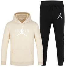Load image into Gallery viewer, 23 JORDAN Autumn winter Hot Sale Men's Sets Hoodie+pants 2 Pieces Sets Casual Tracksuit Male Sportswear Gyms Fitness Sweatpants