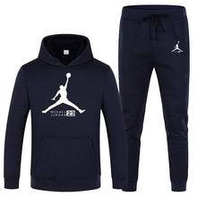 Load image into Gallery viewer, 23 JORDAN Autumn winter Hot Sale Men's Sets Hoodie+pants 2 Pieces Sets Casual Tracksuit Male Sportswear Gyms Fitness Sweatpants