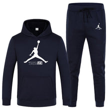 Load image into Gallery viewer, 23 JORDAN Autumn winter Hot Sale Men's Sets Hoodie+pants 2 Pieces Sets Casual Tracksuit Male Sportswear Gyms Fitness Sweatpants