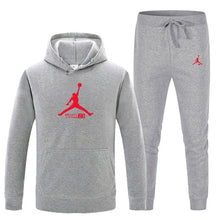 Load image into Gallery viewer, 23 JORDAN Autumn winter Hot Sale Men's Sets Hoodie+pants 2 Pieces Sets Casual Tracksuit Male Sportswear Gyms Fitness Sweatpants